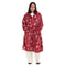 Snuggs Blanket Robe Red Tree Christmas